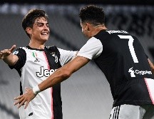 DUPLA LETAL. El rendimiento de Dybala y Cristiano Ronaldo juntos fue clave para que la Juve se alzara con el título. ARCHIVO
