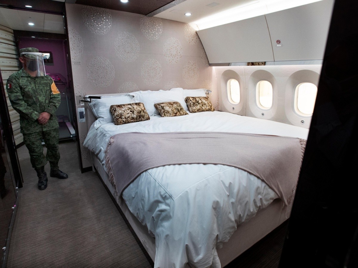 Dan Tour Del Interior Del Avion Presidencial El Informador