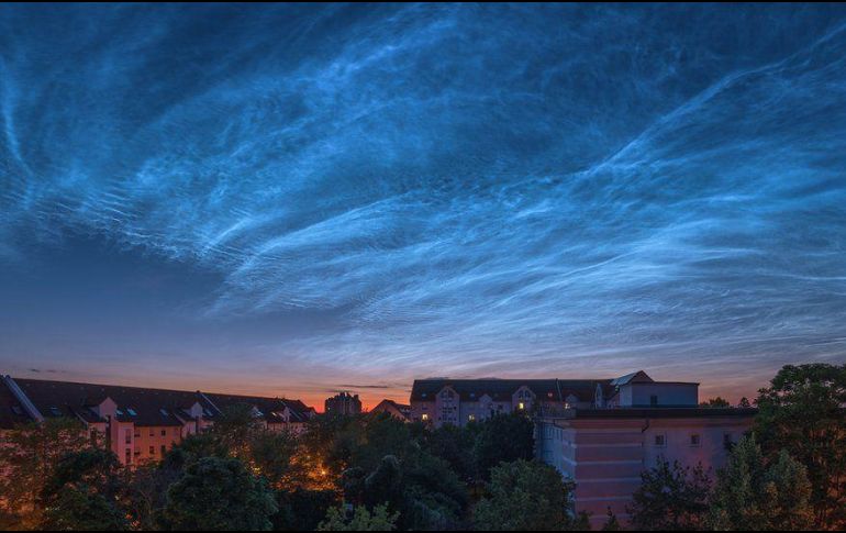 Las nubes noctilucentes son normalmente demasiado débiles para ser vistas. GETTY IMAGES