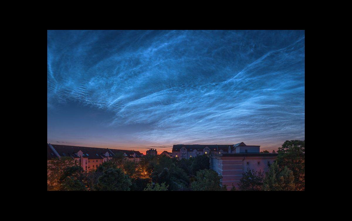Las nubes noctilucentes son normalmente demasiado débiles para ser vistas. GETTY IMAGES