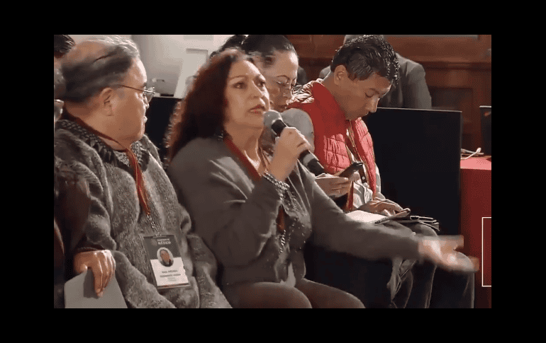 Arvide  ha generado polémica con sus intervenciones en las conferencias matutinas del Presidente. ESPECIAL