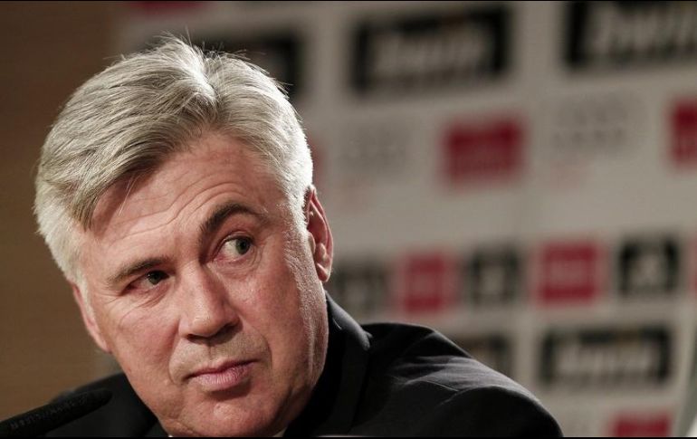 Carlo Ancelotti. El entrenador confía en las capacidades de Lozano como delantero centro. NTX/ARCHIVO