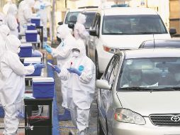 En Jalisco se han aplicado más de 100 mil pruebas de detección del coronavirus. AFP/Archivo