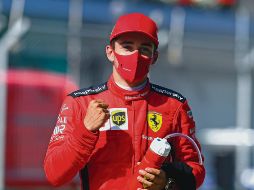 POBRE. Charles Leclerc ha conseguido el único podio para Ferrari en el año. ESPECIAL/scuderia ferrari press office