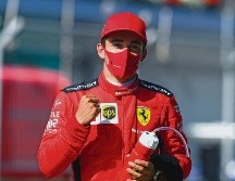 POBRE. Charles Leclerc ha conseguido el único podio para Ferrari en el año. ESPECIAL/scuderia ferrari press office