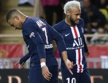 El PSG podría no contar con su letal dupla cuando enfrenten al Atalanta en Champions. ARCHIVO