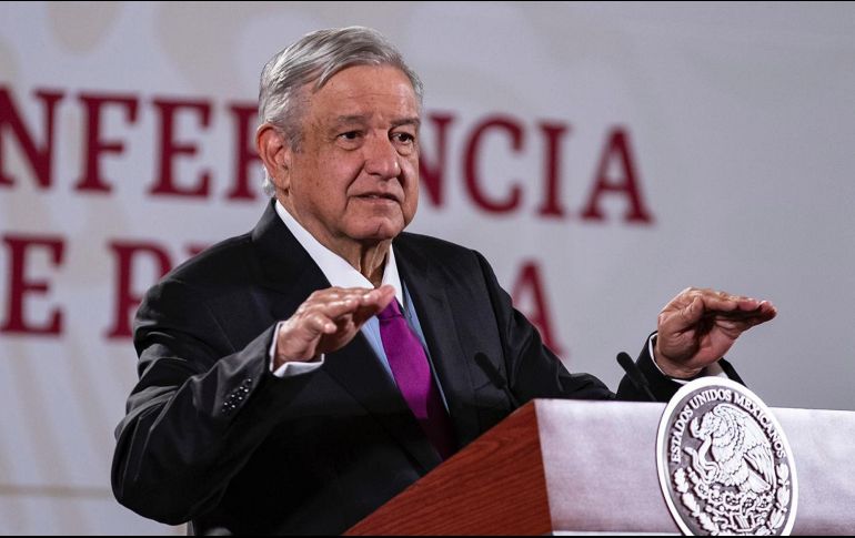 López Obrador resaltó que están llevando a cabo muchas acciones en beneficio de niñas, adolescentes y de mujeres adultas. SUN / S. Tapia