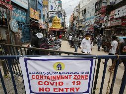 El lanzamiento del medicamento se produce el día en que el país cruza la barrera de los 1.5 millones de contagiados de coronavirus, lo que le mantiene como el tercer país más afectado del mundo. EFE / J. Nv