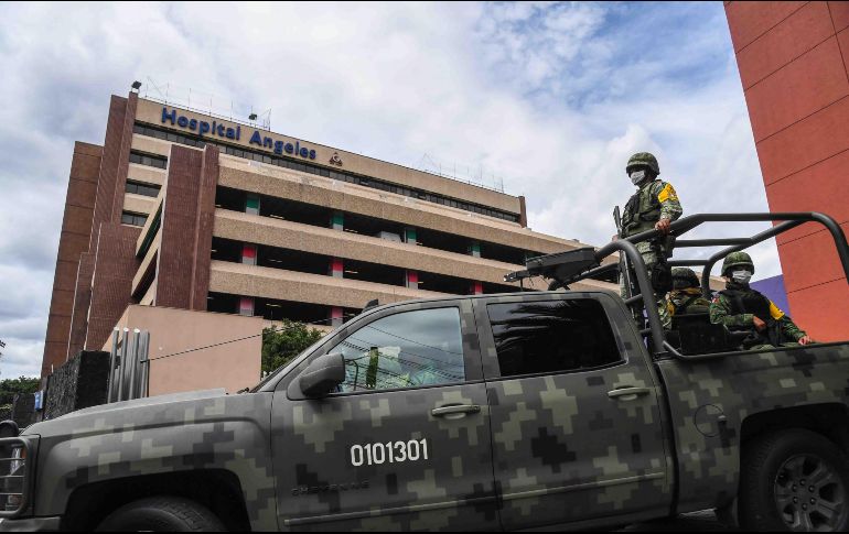 Desde su regreso a México, Lozoya se encuentra en el Hospital Ángeles del Pedregal debido a problemas de salud. SUN / A. Martínez
