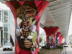 Los entrevistados aseguran que las pinturas pueden ser un distractor para automovilistas. EL INFORMADOR/ARCHIVO