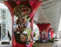 Los entrevistados aseguran que las pinturas pueden ser un distractor para automovilistas. EL INFORMADOR/ARCHIVO