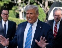 De neuva cuenta, las polémicas medidas de Trump sufren un revés en los juzgados. EFE/S. Silbiger
