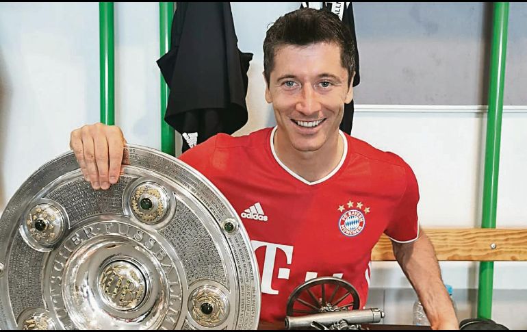 En el Bayern Múnich solo piensan en ganar la Champions League para conquistar su segundo triplete de la historia.  TWITTER/@lewy_official