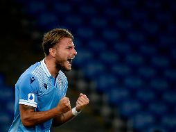 Immobile buscará sentenciar la Bota de Oro el próximo sábado en el campo del Nápoles. AFP