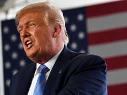 ''¿¿¿Retrasar la elección hasta que la gente pueda votar de manera adecuada y segura???'', se preguntó Trump en un tuit. AFP / N. Kamm