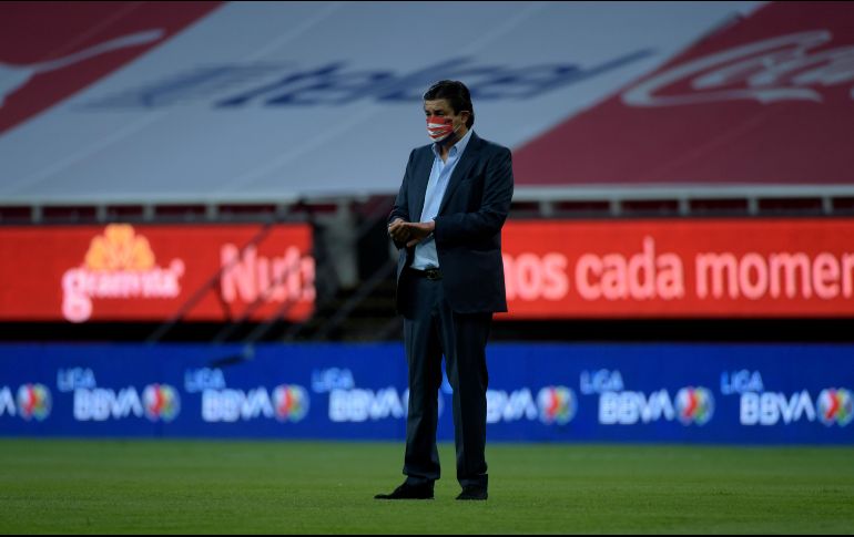 El entrenador reaparece de cara al partido del fin de semana ante Santos Laguna. IMAGO7