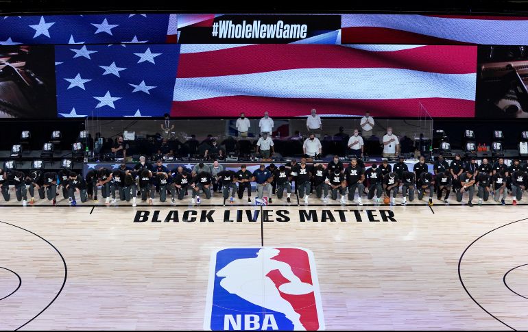 Como nunca antes, la NBA prestará su plataforma y permitirá a sus miembros expresarse con respecto a temas sociales. AP / A. Landis