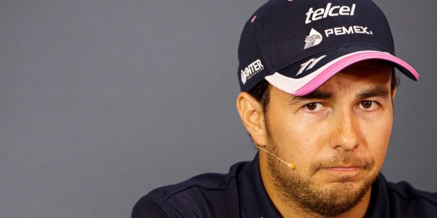 Checo P&eacute;rez, fuera por COVID-19