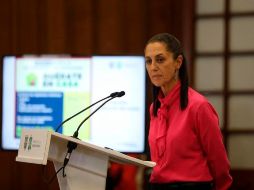 Sheinbaum expuso que hay coordinación con las alcaldías, con el Gobierno de la Ciudad de México y con el Gobierno de México. EFE/ARCHIVO