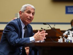 El doctor Anthony Fauci declaró sobre la estrategia del gobierno contra la pandemia ante una subcomisión de la Cámara de Representantes.  EFE/K. Dietsch