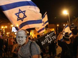 Las movilizaciones ocurrieron principalmente en Tel Aviv, Jerusalén y Cesarea. EFE/A. Sultan