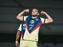 Henry Martin celebra uno de sus dos goles conseguidos en el juego de ayer. IMAGO7