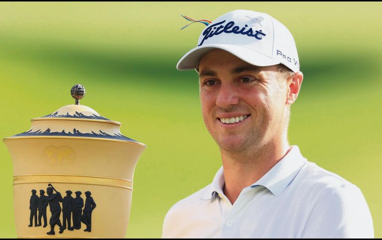 CAMPEÓN. Thomas llegó a 13 títulos en su carrera dentro del PGA Tour. AFP• A. Lyons