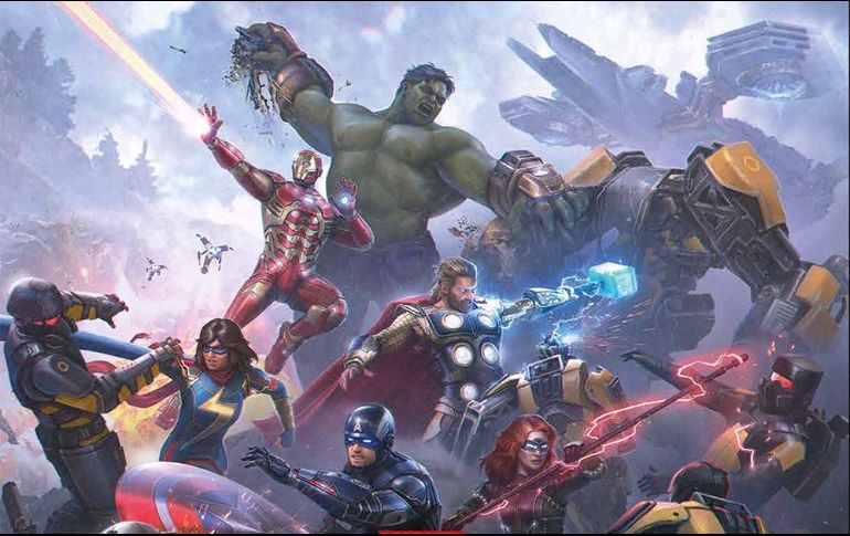 El videojuego “Marvel´s Avengers” llegará a la consola PS4 el 4 de septiembre de este año, y posteriormente a la PS5. TWITTER / @PlayAvengers