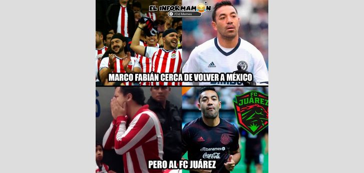 Vuelve Marco Fabián...