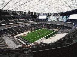 NOVEDAD. El proceso de construcción del estadio de los Raiders comenzó en 2017. RAIDERS / Aguirre