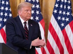 El presidente ha visto afectados sus niveles de aprobación debido al manejo de la pandemia en el país. EFE/C. Kleponis