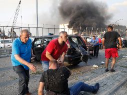 Según los últimos datos de la Cruz Roja libanesa, el número de muertos por la explosión en el puerto de Beirut subió a 100 y el de heridos a más de 4.000. AFP