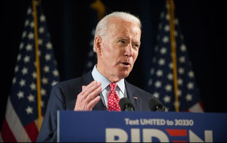Biden aceptará la nominación demócrata desde su estado natal, Delaware, por razones de salud pública. EFE/T. Van Auken