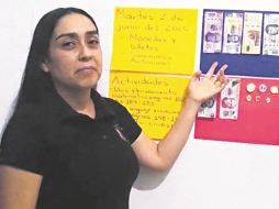 Antes de la emergencia sanitaria, la profesora Sofía Tril Zamora impartía impartía clases de preescolar en un colegio. ESPECIAL