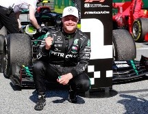 ''Estoy muy contento de seguir en Mercedes en 2021 y de construir sobre los éxitos conseguidos hasta el momento'', dijo el piloto en un comunicado. TWITTER / @ValtteriBottas