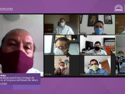 Martín Silva, epidemiólogo en el hospital Valentín Gómez Farías, insiste en que se debe reforzar el uso correcto del cubrebocas. TWITTER/ @CongresoJalTV