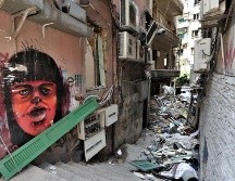 La fuerza de la explosión devastó barrios enteros y cientos de personas se quedaron sin hogar. EFE/N. Mounzer