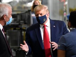 Trump busca la reelección en los comicios del 3 de noviembre. AP/S. Walsh