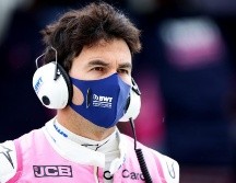 Pérez esperaba regresar a la competición tras siete días de cuarentena. ESPECIAL / formula1.com
