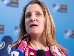 La viceprimera ministra de Canadá, Chrystia Freeland, indicó que su Gobierno abrirá un período de consultas para determinar qué productos metálicos de EU serán objeto de los aranceles. EFE/ARCHIVO