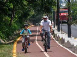 La obra, que tuvo una inversión de 58 millones de pesos, busca ser un espacio para uso ciclista y para el turismo de la región. ESPECIAL/Gobierno de Jalisco