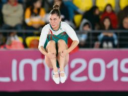 La gimnasta tiene lo necesario para sus entrenamientos. AFP