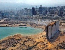 El puerto de Beirut, el corazón de la ciudad, quedó totalmente destruido. GETTY IMAGES