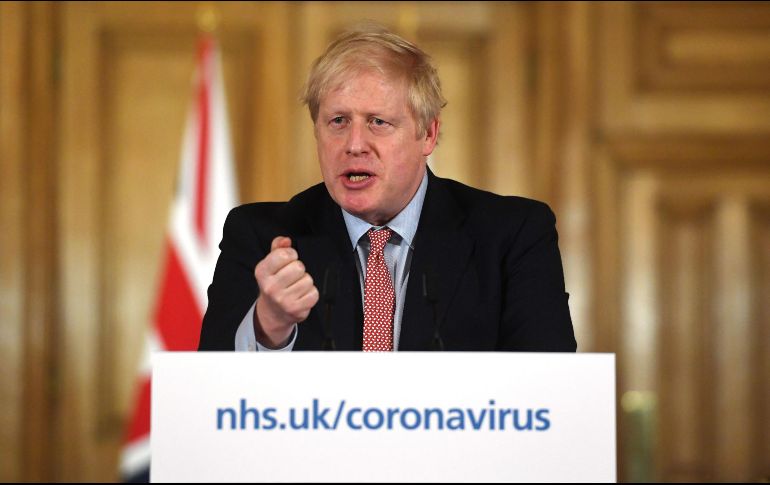 Boris Johnson, primer ministro de la Gran Bretaña. ESPECIAL