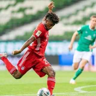 Coman vuelve a entrenar con el Bayern; podría jugar ante el Barcelona