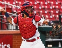 AFECTADO. El catcher Yadier Molina es uno de los contagiados de COVID-19 al interior de los Cardenales. INSTAGRAM/@cardinals