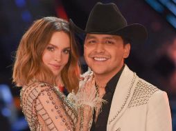 Previo al número musical, Belinda dijo que le encanta el regional, por lo que pidió muchos consejos a  Christian. TWITTER / @@LaVozTvAzteca