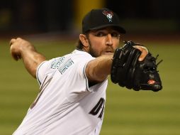 Bumgarner permitió seis carreras y cinco hits en dos entradas ante los Padres de San Diego, y sigue sin conocer la victoria desde que firmó un contrato con Arizona antes del inicio de la temporada. AFP / ARCHIVO