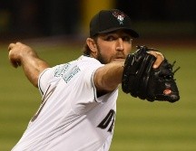 Bumgarner permitió seis carreras y cinco hits en dos entradas ante los Padres de San Diego, y sigue sin conocer la victoria desde que firmó un contrato con Arizona antes del inicio de la temporada. AFP / ARCHIVO
