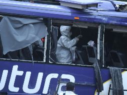 El accidente de autobús ocurrió cerca de las 2:00 de la madrugada. XINHUA